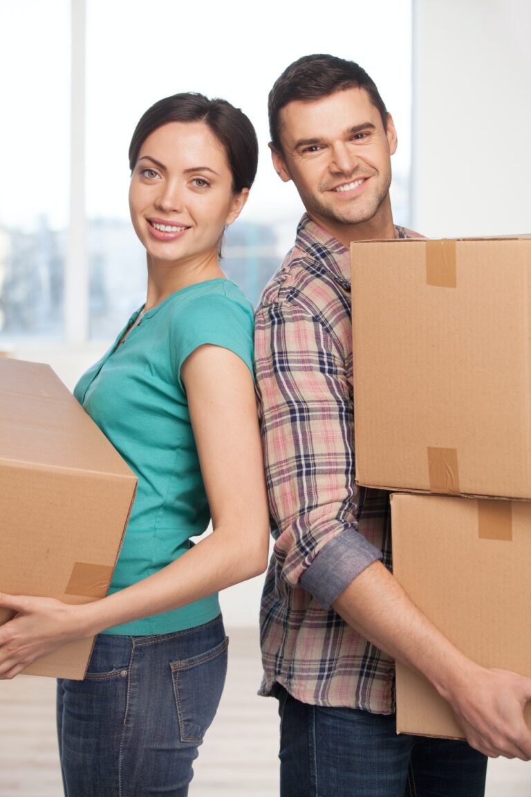 Moving to a new house.